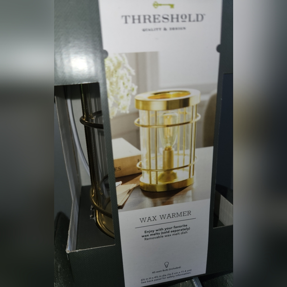 Threshold Gold Cage Design Wax Warmer - Picture 2 of 2